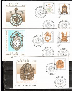 (intern:2213) BRD Michelnummer 1631 - 1635 FDC (intern:2213) BRD Michelnummer 1631 - 1635 FDC