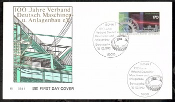 (intern:2214) BRD Michelnummer 1636 FDC (intern:2214) BRD Michelnummer 1636 FDC