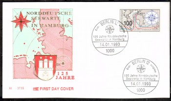 (intern:2224) BRD Michelnummer 1647 FDC