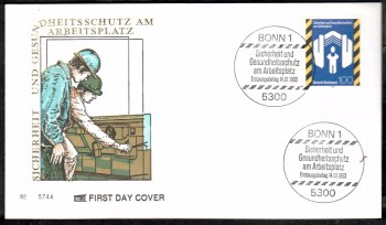 (intern:2226) BRD Michelnummer 1649 FDC