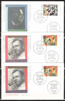 (intern:2230) BRD Michelnummer 1656 - 1658 FDC