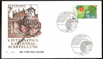 (intern:2236) BRD Michelnummer 1672 FDC