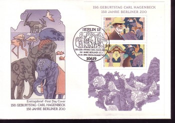 (intern:2278a) BRD Michelnummer Block 28 FDC