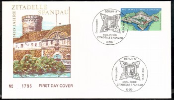 (intern:2282) BRD Michelnummer 1739 FDC