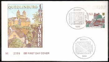 (intern:2297) BRD Michelnummer 1765 FDC (intern:2297) BRD Michelnummer 1765 FDC
