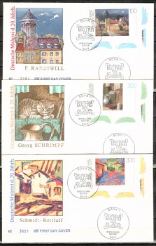 (intern:2305) BRD Michelnummer 1774 - 1776 FDC (intern:2305) BRD Michelnummer 1774 - 1776 FDC