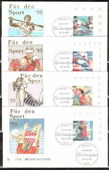 (intern:2306) BRD Michelnummer 1777 - 1780 FDC (intern:2306) BRD Michelnummer 1777 - 1780 FDC