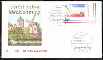 (intern:2308) BRD Michelnummer 1782 FDC (intern:2308) BRD Michelnummer 1782 FDC