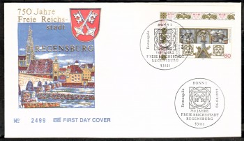 (intern:2312) BRD Michelnummer 1786 FDC (intern:2312) BRD Michelnummer 1786 FDC