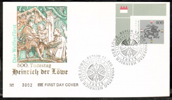 (intern:2325) BRD Michelnummer 1805 FDC (intern:2325) BRD Michelnummer 1805 FDC