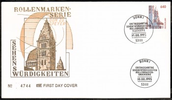 (intern:2328) BRD Michelnummer 1811 FDC