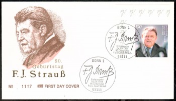 (intern:2333) BRD Michelnummer 1818 FDC