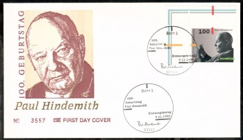 (intern:2338) BRD Michelnummer 1827 FDC