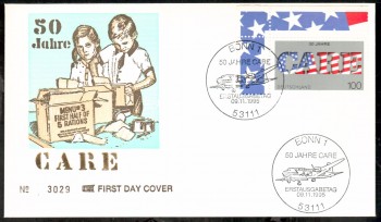 (intern:2340) BRD Michelnummer 1829 FDC