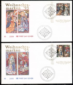 (intern:2342) BRD Michelnummer 1831 - 1832 FDC