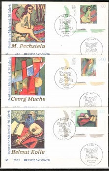 (intern:2349) BRD Michelnummer 1843 - 1845 FDC