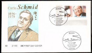 (intern:2384) BRD Michelnummer 1894 FDC