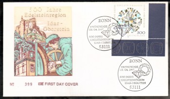 (intern:2395) BRD Michelnummer 1911 FDC
