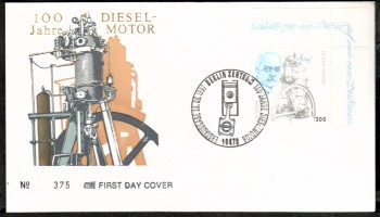 (intern:2412) BRD Michelnummer 1942 FDC