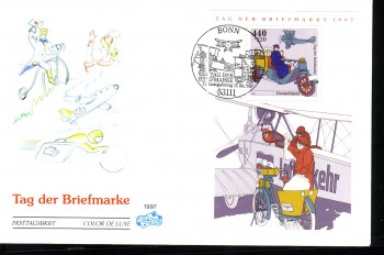 (intern:2415a) BRD Michelnummer Block 41 FDC