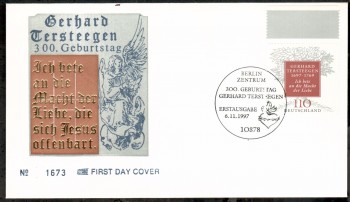 (intern:2423) BRD Michelnummer 1961 FDC