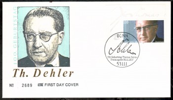(intern:2425) BRD Michelnummer 1963 FDC