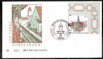 (intern:2427) BRD Michelnummer 1965 FDC