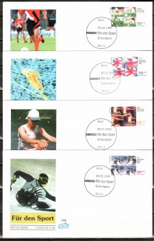 (intern:2430) BRD Michelnummer 1968 - 1971 FDC