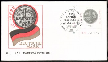 (intern:2447) BRD Michelnummer 1996 FDC