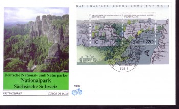 (intern:2448a) BRD Michelnummer Block 44 FDC