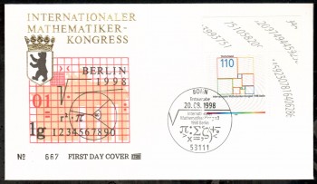 (intern:2452) BRD Michelnummer 2005 FDC