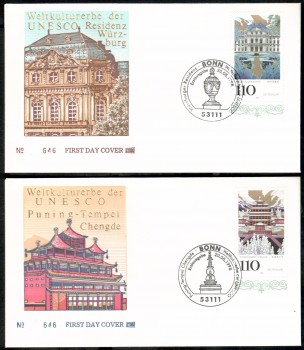 (intern:2454) BRD Michelnummer 2007 - 2008 FDC