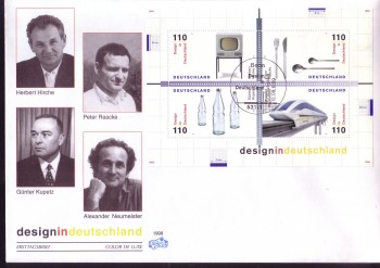 (intern:2498a) BRD Michelnummer Block 50 FDC