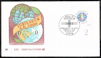 (intern:2510) BRD Michelnummer 2087 FDC