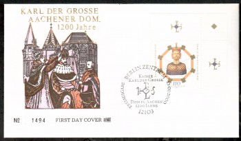 (intern:2511) BRD Michelnummer 2088 FDC