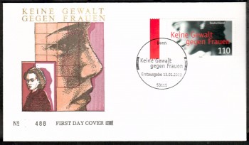 (intern:2516) BRD Michelnummer 2093 FDC