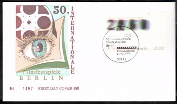 (intern:2524) BRD Michelnummer 2102 FDC