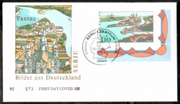 (intern:2525) BRD Michelnummer 2103 FDC