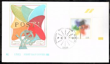 (intern:2528) BRD Michelnummer 2106 FDC