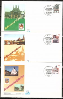 (intern:2553) BRD Michelnummer 2139 - 2141 FDC (intern:2553) BRD Michelnummer 2139 - 2141 FDC