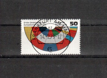 BRD Michelnummer 1002 Vollstempel