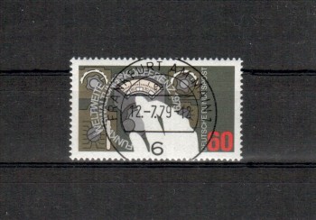 BRD Michelnummer 1015 Vollstempel