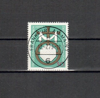 BRD Michelnummer 1017 Vollstempel
