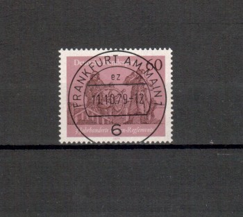 BRD Michelnummer 1022 Vollstempel