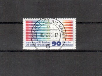 BRD Michelnummer 1053 Vollstempel