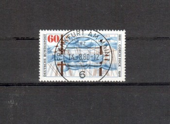 BRD Michelnummer 1058 Vollstempel