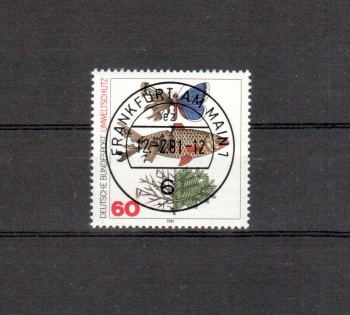 BRD Michelnummer 1087 Vollstempel