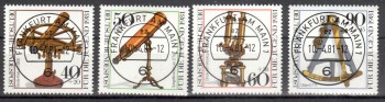 BRD Michelnummer 1090 - 1093 Vollstempel