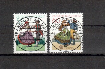 BRD Michelnummer 1096 - 1097 Vollstempel
