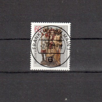 BRD Michelnummer 1099 Vollstempel
